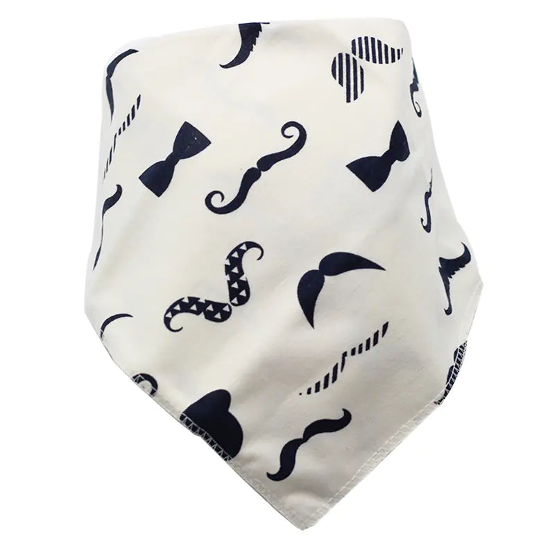 Waterproof Cotton Baby Bibs with Cartoon Design