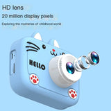 Kids Digital Camera Toy - Cartoon Cat HD Photography