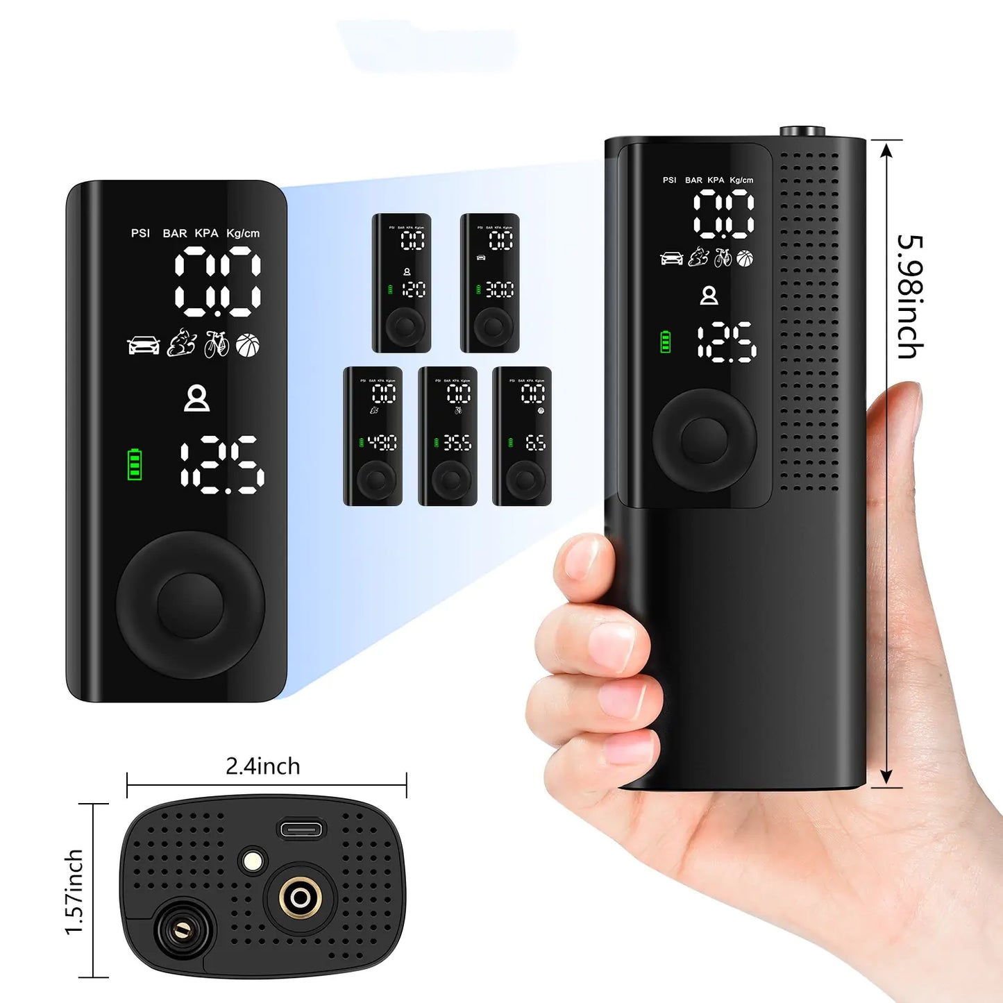 Portable Smart Car Air Pump