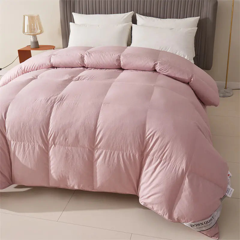 95% White Goose Down Winter Comforter for Hotels (King)