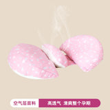 Cooling Pregnant Pillow for Side Sleeping with Washable Cover