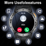 Smart Watch with Bluetooth Call, Multifunctional Sports Fitness Tracker, Long Range Outdoor Smartwatch