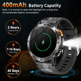 Smart Watch with Bluetooth Call, Multifunctional Sports Fitness Tracker, Long Range Outdoor Smartwatch