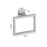 Wall-Mounted Stainless Steel Bathroom Hardware Set