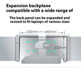 Portable Dual-Screen Laptop Display
