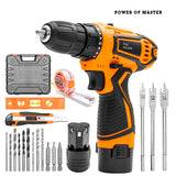 Multifunctional Cordless Electric Drill and Screwdriver