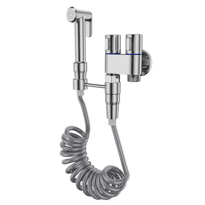 High Pressure Toilet Spray Gun Set with Brass Valve