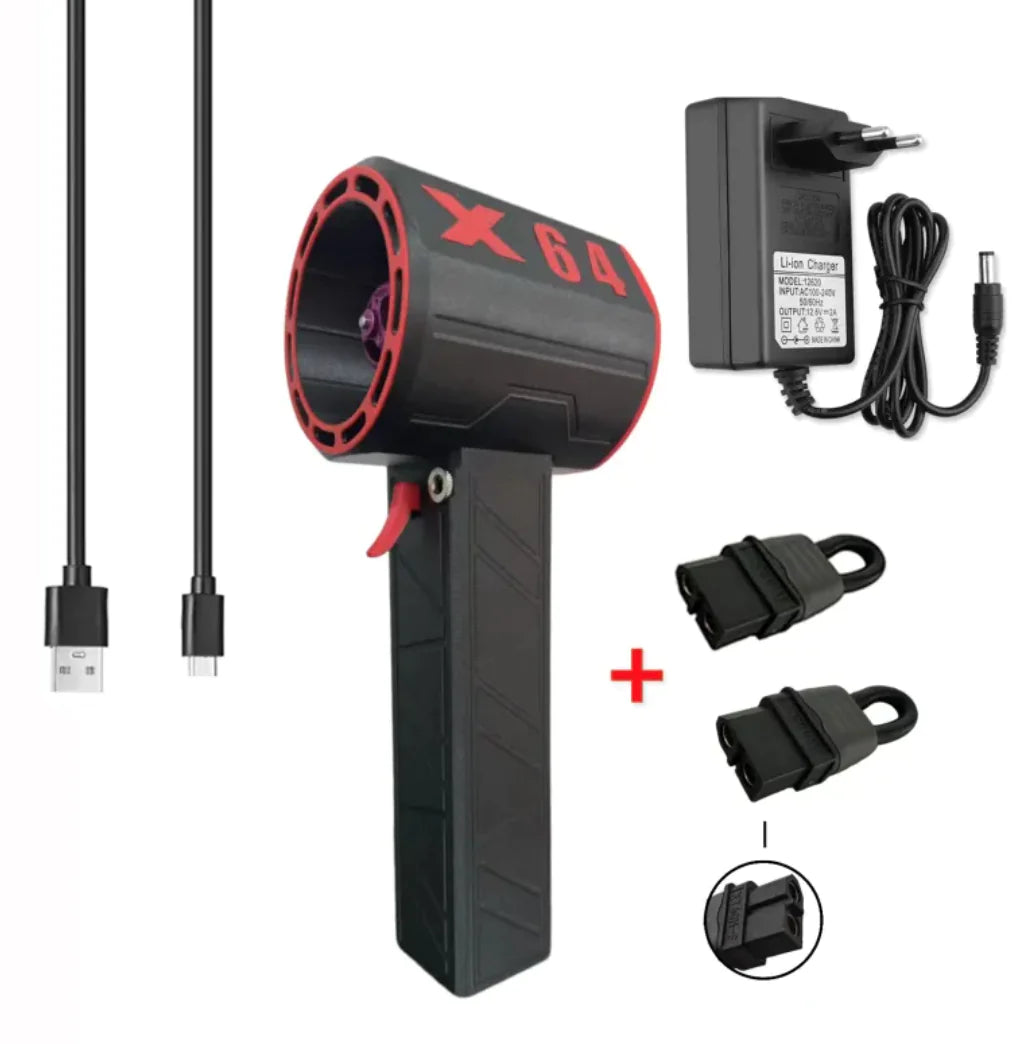 64mm Industrial-Grade Handheld Turbo Fan Blower