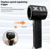 64mm Industrial-Grade Handheld Turbo Fan Blower