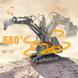 2.4G RC Excavator Remote Control Engineering Toy Truck