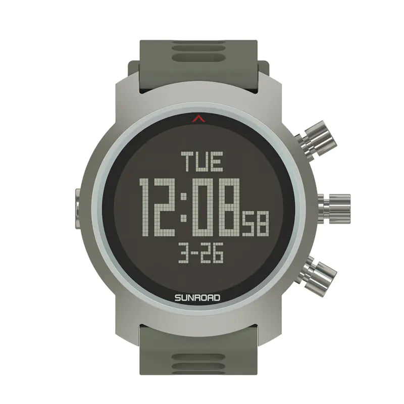 Stylish Men's Sports Watch with Altimeter and Compass