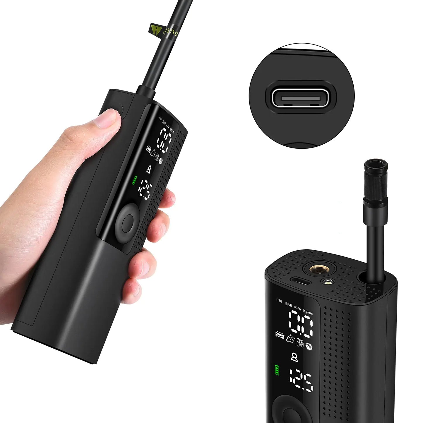 Portable Smart Car Air Pump