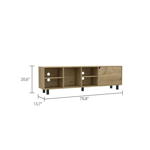 Valdivia TV Stand, Light Oak
