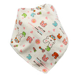 Waterproof Cotton Baby Bibs with Cartoon Design
