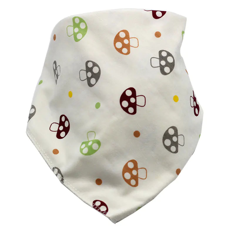 Waterproof Cotton Baby Bibs with Cartoon Design