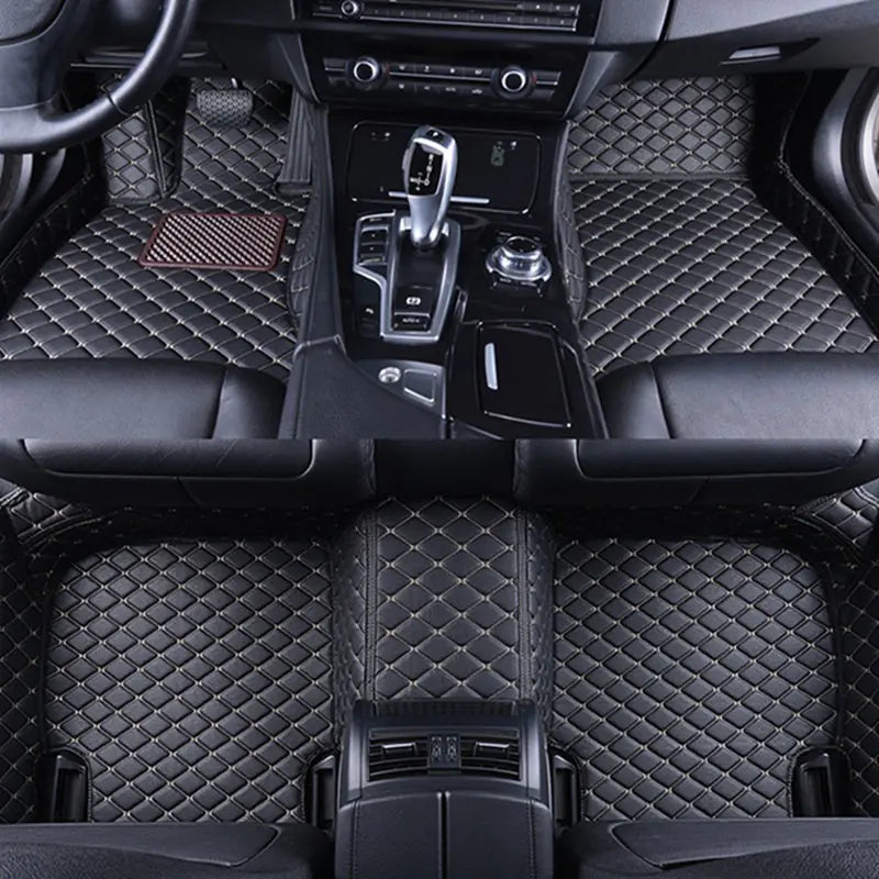 Diamond Pattern Wear-Resistant Car Floor Mat