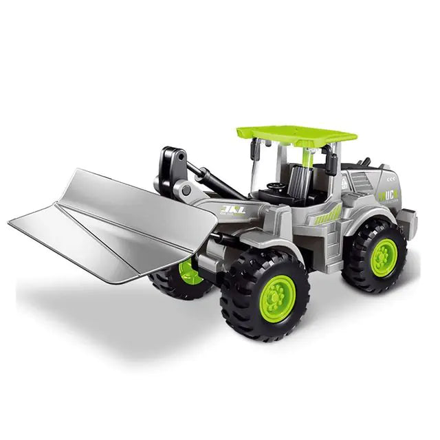 Imitation Alloy Inertia Engineering Vehicle Toy Excavator