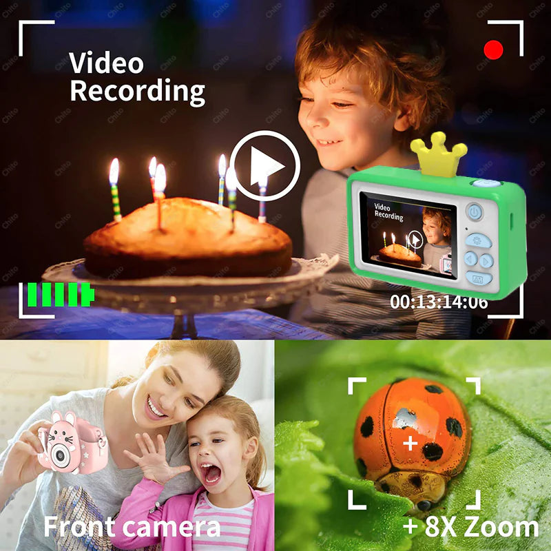 Children's Digital Mini Camera with SD Card (16/32GB)