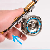 Full Metal Baitcasting Fishing Reel BLD50 60