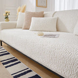 Fleece Sofa Cushion Cover for All Seasons (European Style)