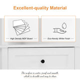 White Triangular Tall Cabinet With 3 Drawers And Adjustable Shelves For Bathroom, Kitchen Or Living Room