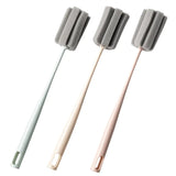 Petal Cup Brush Cleaning Tool with Long Handle