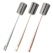 Petal Cup Brush Cleaning Tool with Long Handle