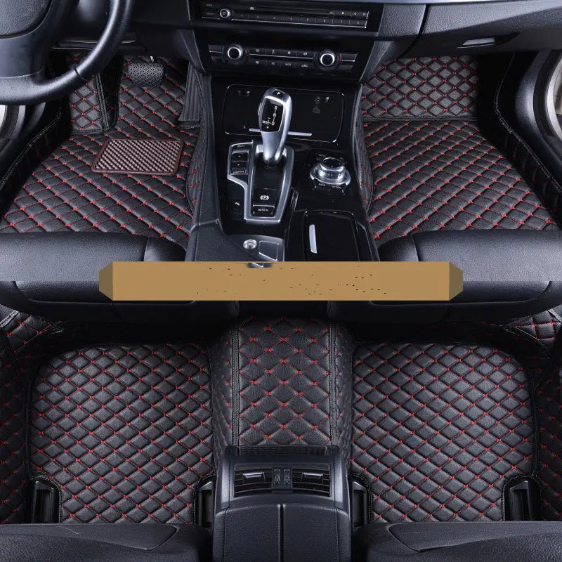 Diamond Pattern Wear-Resistant Car Floor Mat