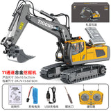 Large Alloy Remote Control Excavator Toy for Kids