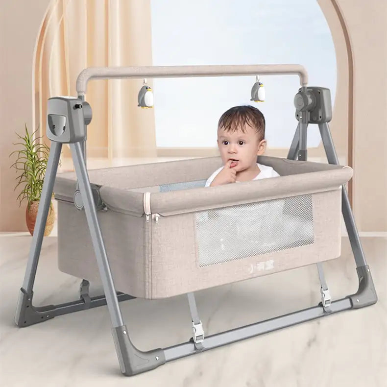 Intelligent Electric Cradle for Infants with Multiple Functions