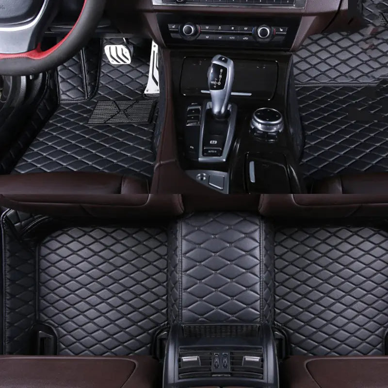 Diamond Pattern Wear-Resistant Car Floor Mat