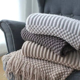 Knit Spring Summer Air Conditioner Blanket for Naps