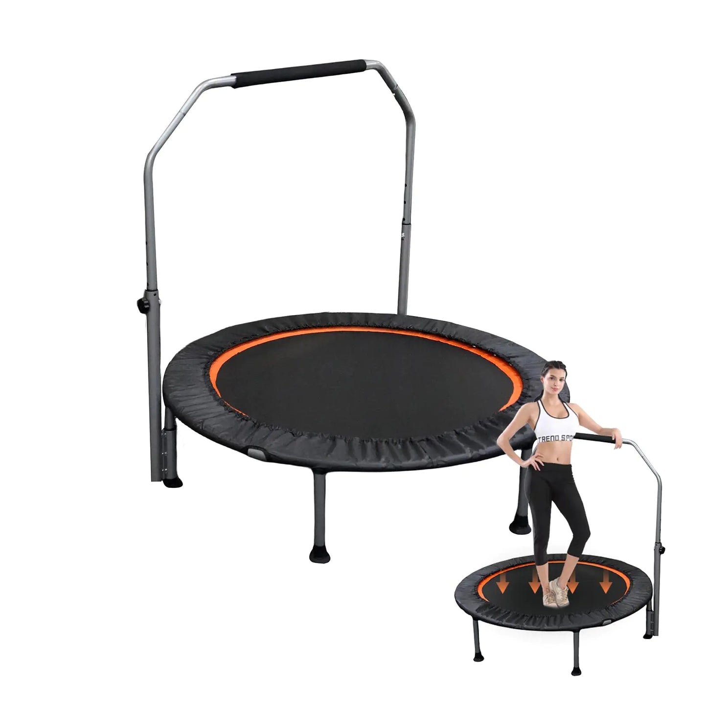 Folding Mini Fitness Trampoline