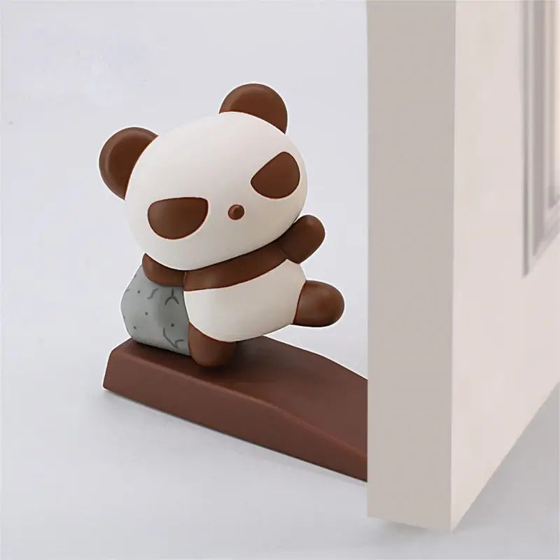 Cute Cartoon Anti-Pinch Door Stopper with Suction Bumper