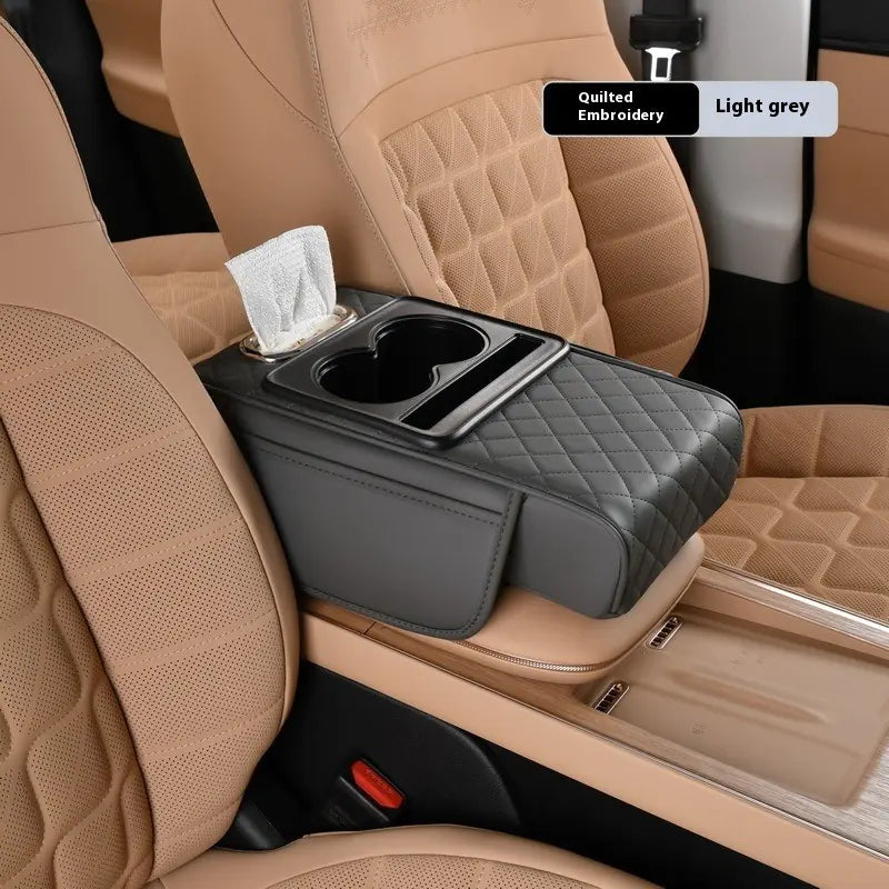 Four-in-one Car Armrest Box Cushion