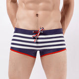 Men's Striped Swim Trunks for Beach and Spa (Wholesale)