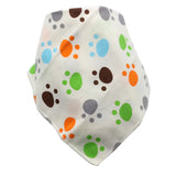 Waterproof Cotton Baby Bibs with Cartoon Design
