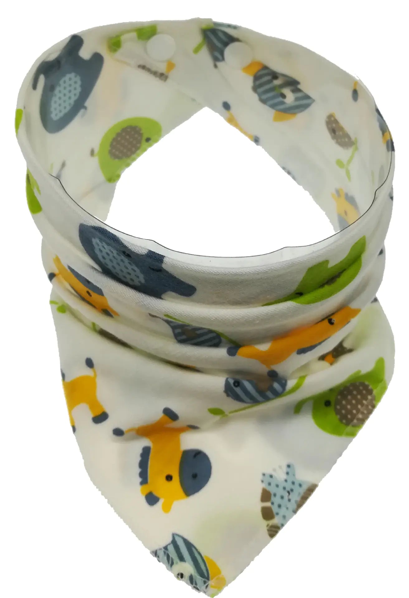Waterproof Cotton Baby Bibs with Cartoon Design